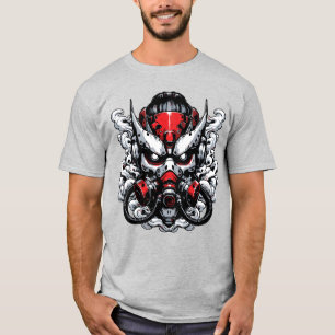 Cyber Oni: Rauchermaske T-Shirt