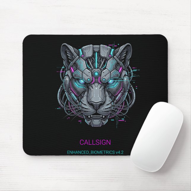 Cyber Panther Gaming-Mauspad Mousepad (Mit Mouse)
