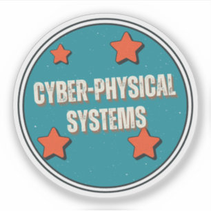 Cyber-physische Systeme Aufkleber