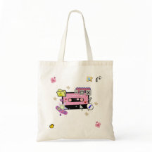 Cyber Pink Kassetten-Tasche