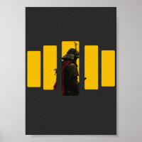 Cyber Samurai Japanischer Krieger Bushido-Kunst