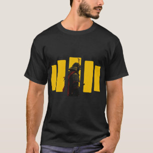 Cyber Samurai Japanischer Krieger Bushido-Kunst T-Shirt