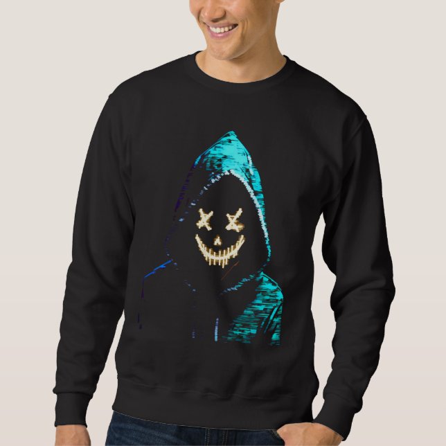 Cyber Security Expert Quote for White Hat Hacker Sweatshirt (Vorderseite)