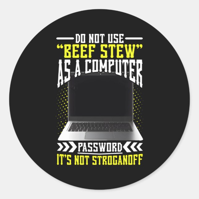 Cyber Security Hacker und Cyber Security Professio Runder Aufkleber (Vorderseite)