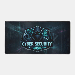 Cyber-Sicherheits-Elite-Hacker-XXL-Schreibtischmat Schreibtischunterlage