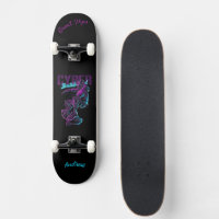 Cyber-Skateboard mit Capture & Name