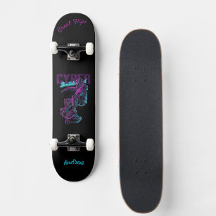 Cyber-Skateboard mit Capture & Name Skateboard