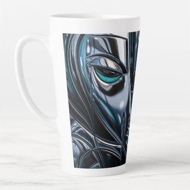 Cyber Teal Mug Milchtasse (Links)