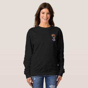 Cyber Tiger   Frauen Sweatshirt