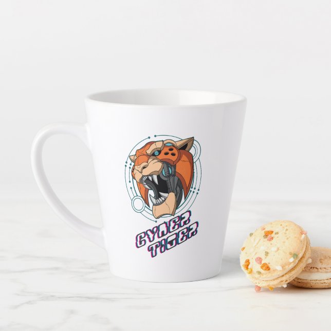 Cyber Tiger | Letzte Tasse (Beispiel)