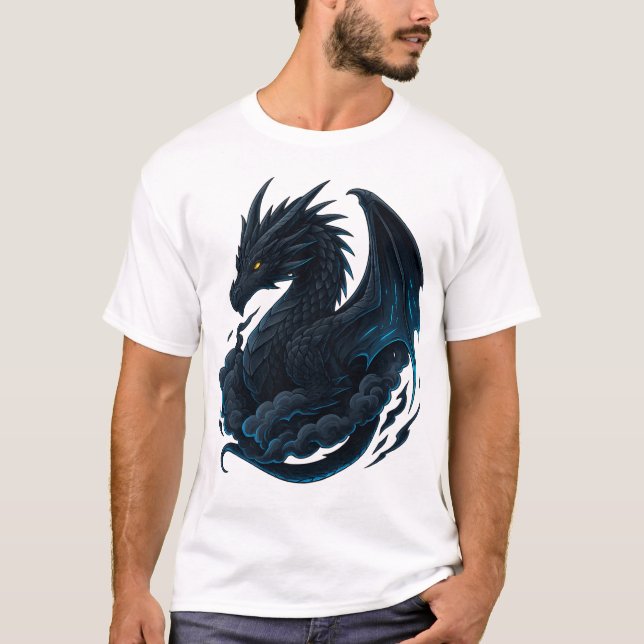 Cyber Tiger - Wächter des Neon Realms T-Shirt (Vorderseite)