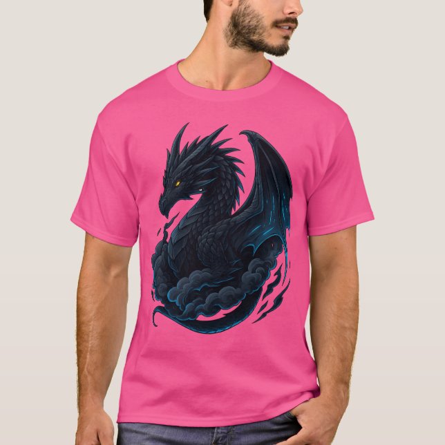 Cyber Tiger - Wächter des Neon Realms T-Shirt (Vorderseite)