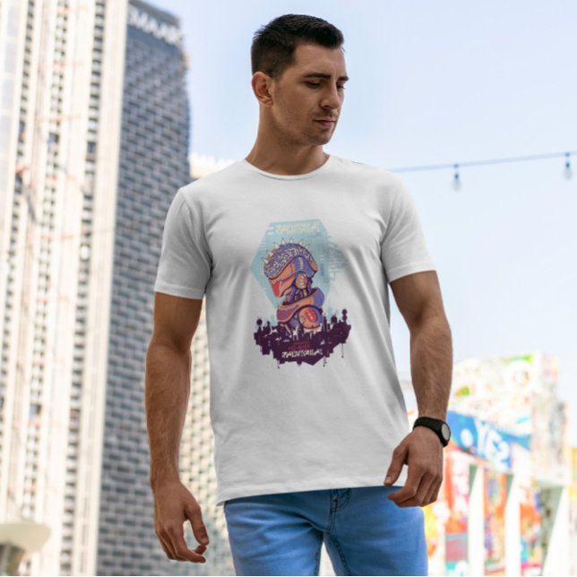 Cyber Urban Sci Fi Robot T-Shirt (Von Creator hochgeladen)