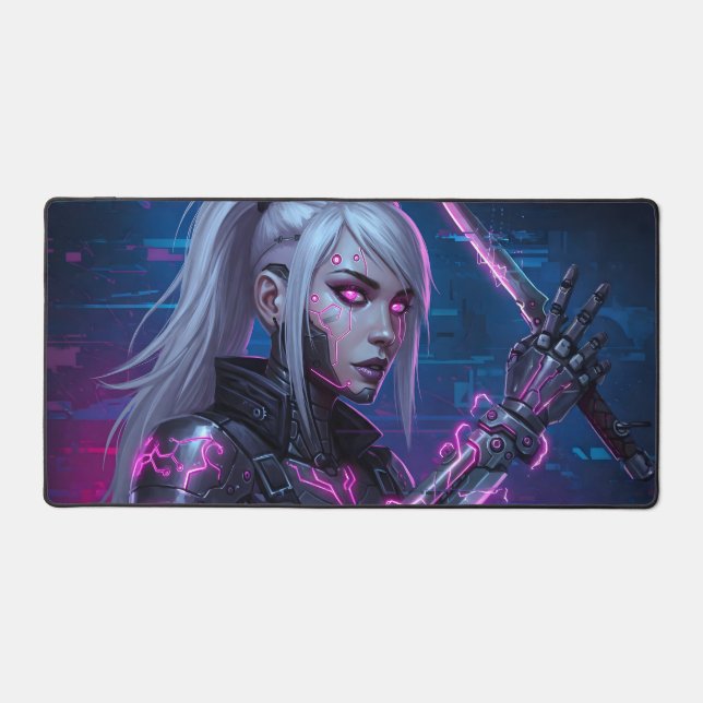 Cyber Valkyrie Schreibtischunterlage (Vorderseite)