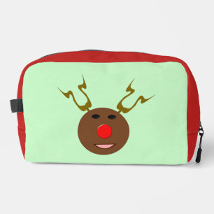 Cyber Weihnachts Rentier Waschbeutel