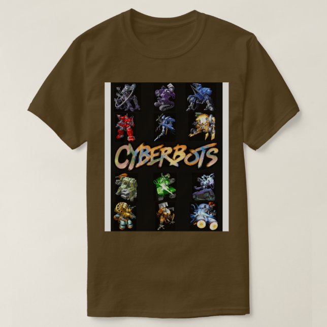 Cyberbots T-Shirt (Design vorne)