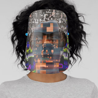 Cyberdazze Hyperface #4 Anti-Erkennungsmaske Gesichtsvisier