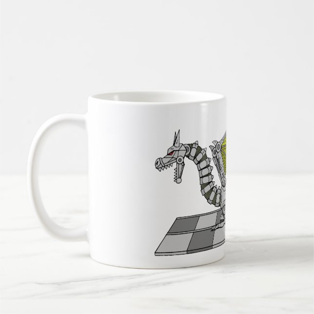 Cyberdrache Kaffeetasse (Links)