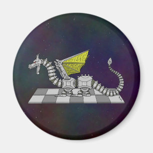 Cyberdrache Magnet
