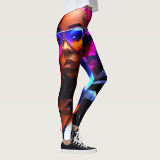 CyberFlex Leggings Tout-Imprimé
