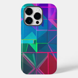 Cybergitter: Ein Lichtspektrum Case-Mate iPhone 14 Pro Hülle