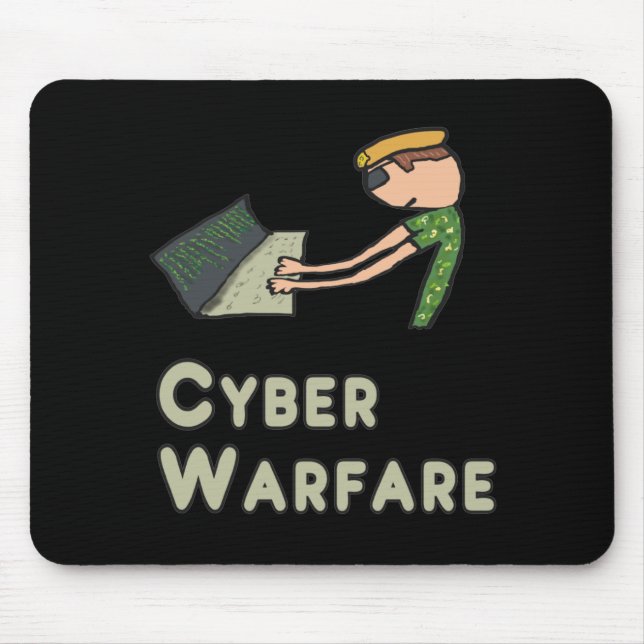 Cyberkrieg Mousepad (Vorne)