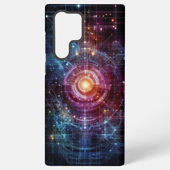 Cybermatrix Samsung Galaxy Hülle (Rückseite)