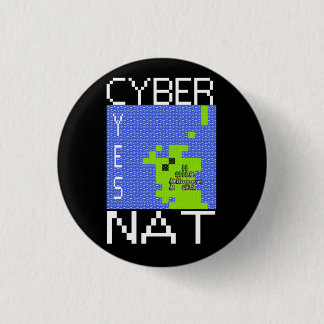 CYBERNAT Abzeichen Button