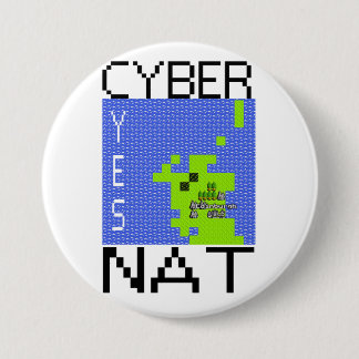 CYBERNAT Abzeichen lrg Button