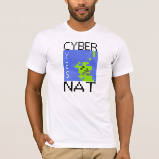 CYBERNAT helles T-Shirt