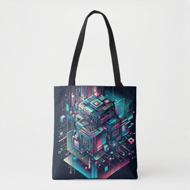 Cybernetic Dreamscape Tasche (Vorderseite)