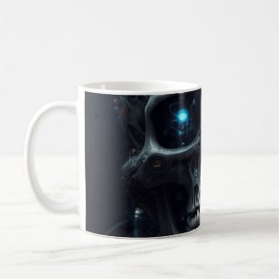 Cybernetic Skull Kaffeetasse