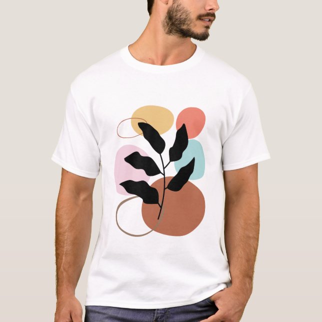 Cybernetische Leinwand T-Shirt (Vorderseite)