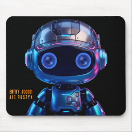 Cyberpunk-AI-Roboter-Mauspad #00001 | AIC Rustyx Mousepad