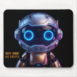 Cyberpunk-AI-Roboter-Mauspad #00007 | AIC Rustyx Mousepad