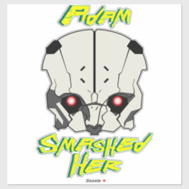 Cyberpunk-Anime-Befürworter, Adam-Schmetter, schlu Aufkleber