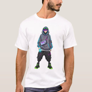 Cyberpunk-Anime-Streetwear-Tokio-Drip T-Shirt