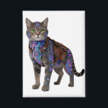 Cyberpunk Circuit Cat – Neon Tech Beast Button<br><div class="desc">Futuristic cyber-cat fused with glowing neon circuits, cyberpunk harness, and high-tech implants. This badass tabby cyborg stands proud in pure white background — ultimate blend of cute kitten charm and dystopian hacker vibe. Perfect for cyberpunk art prints, NFT drops, sci-fi posters, gamer room decor, tech enthusiast gifts, dark neon wall...</div>