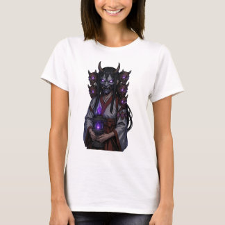 Cyberpunk-Dämonen Anime Mädchen T-Shirt