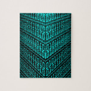 Cyberpunk Futuristic Computer Technology Circuit