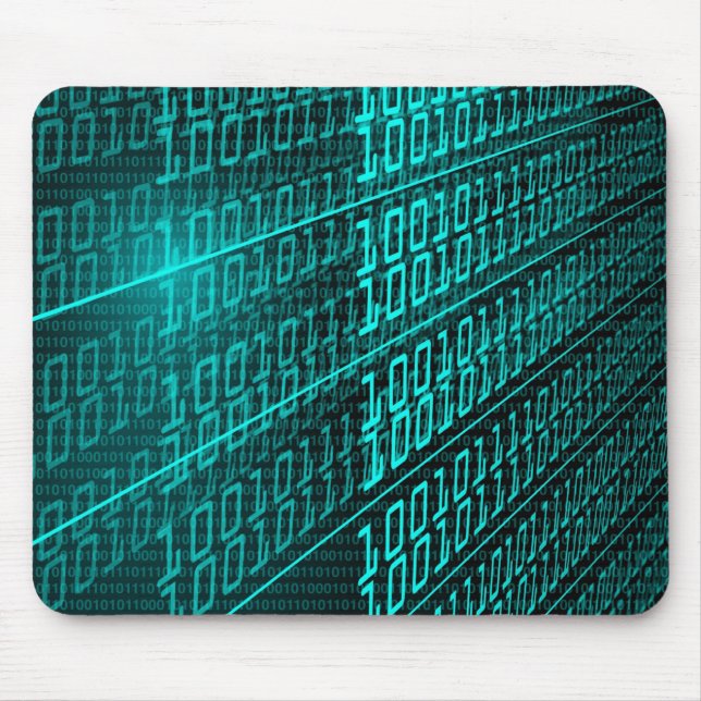 Cyberpunk Futuristic Computer Technology Circuit Mousepad (Vorne)