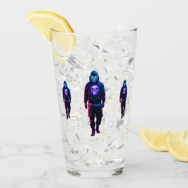 Cyberpunk Glas (Vorderseite Ice)