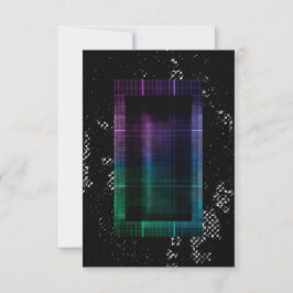 Cyberpunk Grunge Einladung