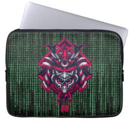 Cyberpunk Oni Matrix Laptop Hülle Laptopschutzhülle