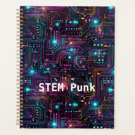 Cyberpunk-PCB-Elektronik-Schalttafel-Muster Planer