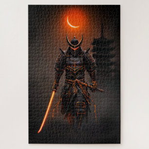 Cyberpunk Samurai Futuristic Warrior