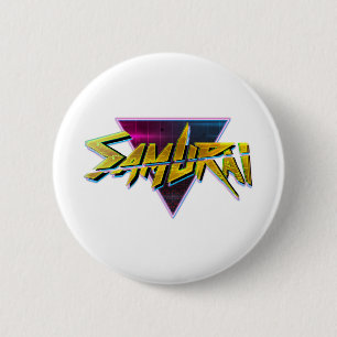 Cyberpunk-Samurais Button