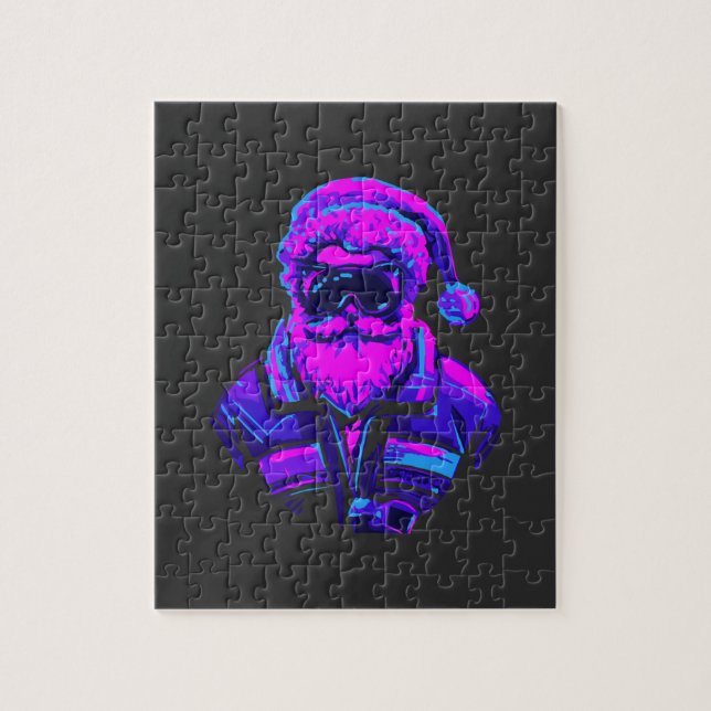Cyberpunk Santa Claus (Vertikal)