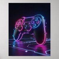 Cyberpunk-Spielcontroller