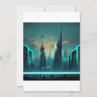 Cyberpunk-Stadt